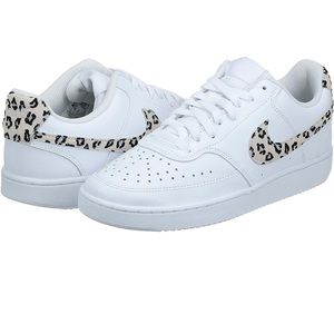 Nike Court Vision Low - Leopard Print Swoosh (Women’s) Size 7.5